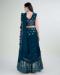 Picture of Pleasing Georgette Navy Blue Lehenga Sarees