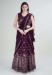 Picture of Graceful Georgette Purple Lehenga Sarees