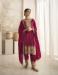 Picture of Statuesque Silk Deep Pink Readymade Salwar Kameez