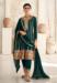 Picture of Sightly Silk Sea Green Readymade Salwar Kameez