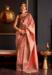 Picture of Good Looking Silk Dark Salmon Saree