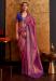 Picture of Amazing Silk Purple Saree