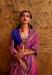 Picture of Amazing Silk Purple Saree