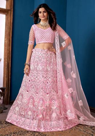 Picture of Appealing Net Thistle Lehenga Choli