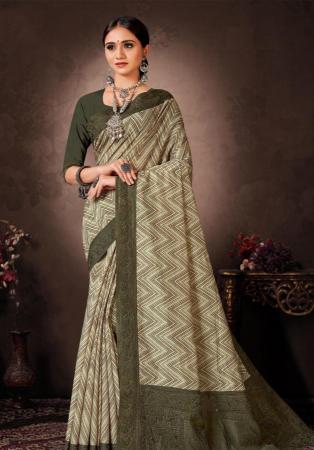 Picture of Well Formed Silk Rosy Brown Saree