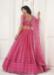 Picture of Sublime Net Pink Lehenga Choli