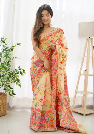 Picture of Nice Silk Tan Saree