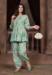 Picture of Charming Chiffon Dark Sea Green Kurtis & Tunic