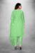 Picture of Organza Light Green Straight Cut Salwar Kameez