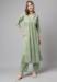 Picture of Cotton Dark Sea Green Readymade Salwar Kameez