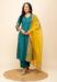 Picture of Pretty Cotton Teal Readymade Salwar Kameez