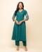 Picture of Pretty Cotton Teal Readymade Salwar Kameez