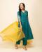 Picture of Pretty Cotton Teal Readymade Salwar Kameez