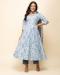 Picture of Cotton Light Steel Blue Readymade Salwar Kameez