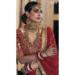 Picture of Resplendent Georgette & Net Brown Lehenga Choli