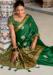 Picture of Marvelous Satin & Silk Dark Green Saree