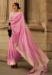 Picture of Statuesque Satin & Silk Pale Violet Red Saree