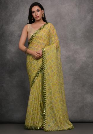 Picture of Nice Georgette Peru Saree