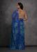 Picture of Resplendent Georgette Midnight Blue Saree