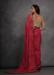 Picture of Shapely Georgette Fire Brick Saree