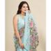 Picture of Sublime Silk Light Steel Blue Saree