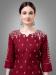 Picture of Taking Cotton Maroon Readymade Salwar Kameez