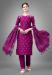 Picture of Excellent Cotton Purple Readymade Salwar Kameez