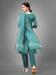 Picture of Magnificent Cotton Cadet Blue Readymade Salwar Kameez