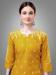 Picture of Exquisite Cotton Yellow Readymade Salwar Kameez