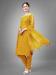 Picture of Exquisite Cotton Yellow Readymade Salwar Kameez