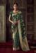 Picture of Radiant Crepe & Georgette Dark Green Saree