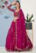 Picture of Elegant Georgette Medium Violet Red Lehenga Choli