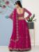 Picture of Elegant Georgette Medium Violet Red Lehenga Choli