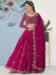 Picture of Elegant Georgette Medium Violet Red Lehenga Choli