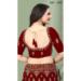 Picture of Shapely Georgette & Net Maroon Lehenga Choli