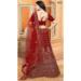 Picture of Shapely Georgette & Net Maroon Lehenga Choli