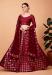 Picture of Delightful Silk Fire Brick Lehenga Choli