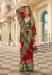 Picture of Magnificent Silk Fire Brick Saree