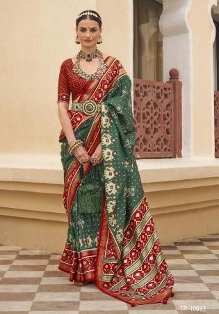 Picture of Amazing Silk Dark Slate Grey Saree