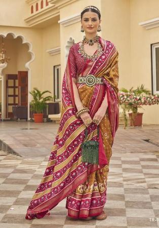 Picture of Fascinating Silk Sienna Saree