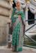 Picture of Enticing Organza Sea Green Saree