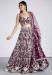 Picture of Amazing Net & Organza Maroon Lehenga Choli