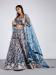 Picture of Net & Organza Dark Slate Blue Lehenga Choli