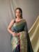 Picture of Exquisite Silk Sea Green Saree