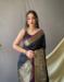 Picture of Sublime Silk Black Saree