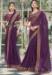 Picture of Superb Georgette Purple Saree