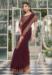 Picture of Fascinating Georgette Brown Saree