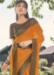 Picture of Comely Georgette Sandy Brown Saree