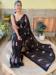 Picture of Beautiful Georgette Black Saree