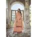 Picture of Georgette Dark Sea Green Straight Cut Salwar Kameez